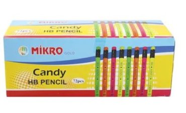 Mikrogold Candy Silgili Kurşun Kalem